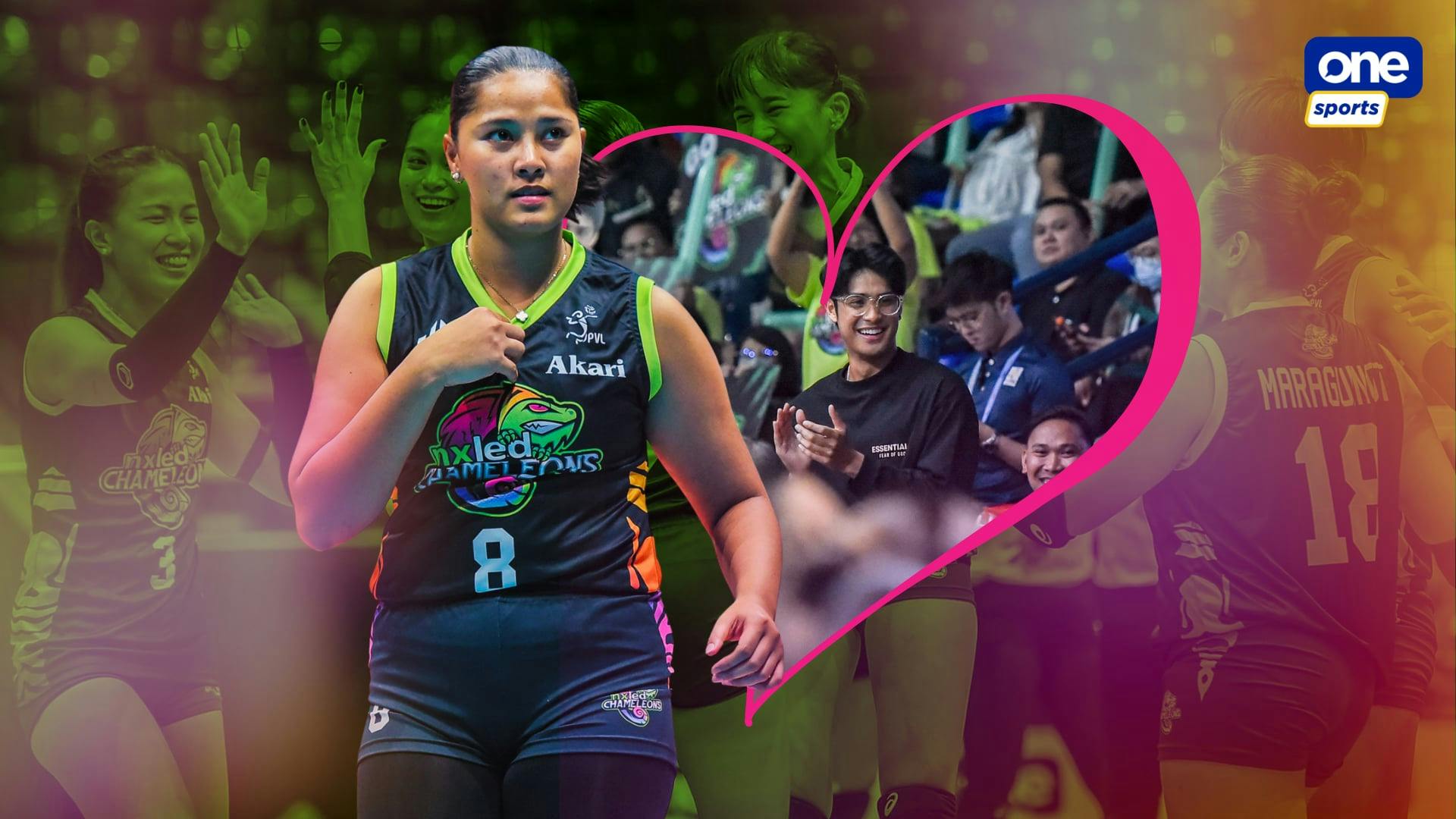 Donny Pangilinan’s PVL visit fuels Nxled’s sweep vs Galeries Tower, says May Luna-Lumahan